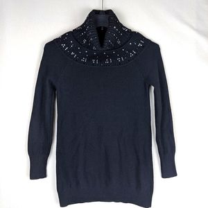 White House Black Market Black Sweater